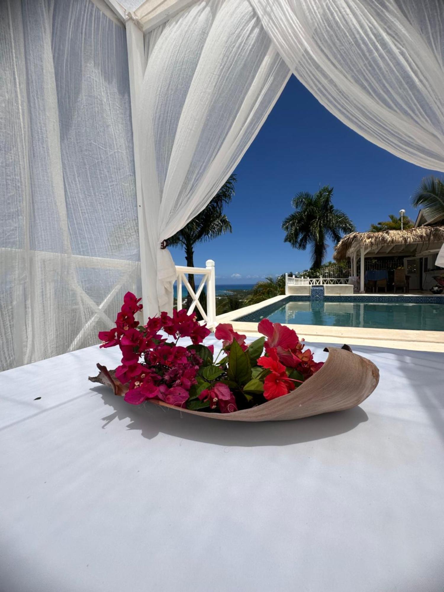Villa Blanca Chambre D'Hotes Vue Sur Mer Las Terrenas Exteriér fotografie