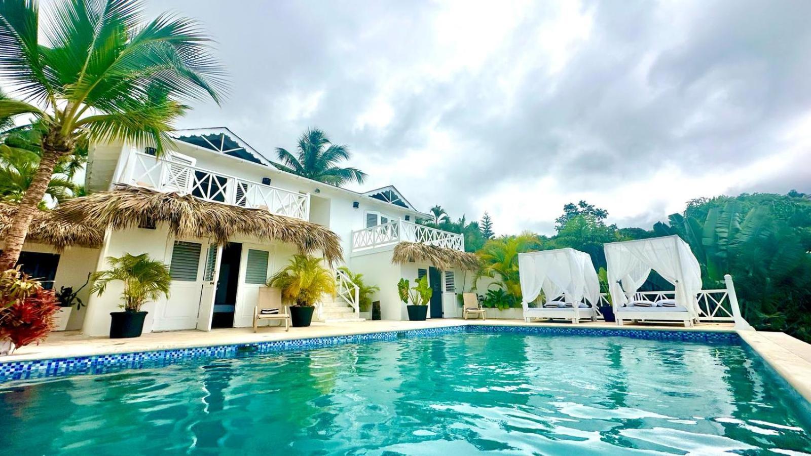 Villa Blanca Chambre D'Hotes Vue Sur Mer Las Terrenas Exteriér fotografie