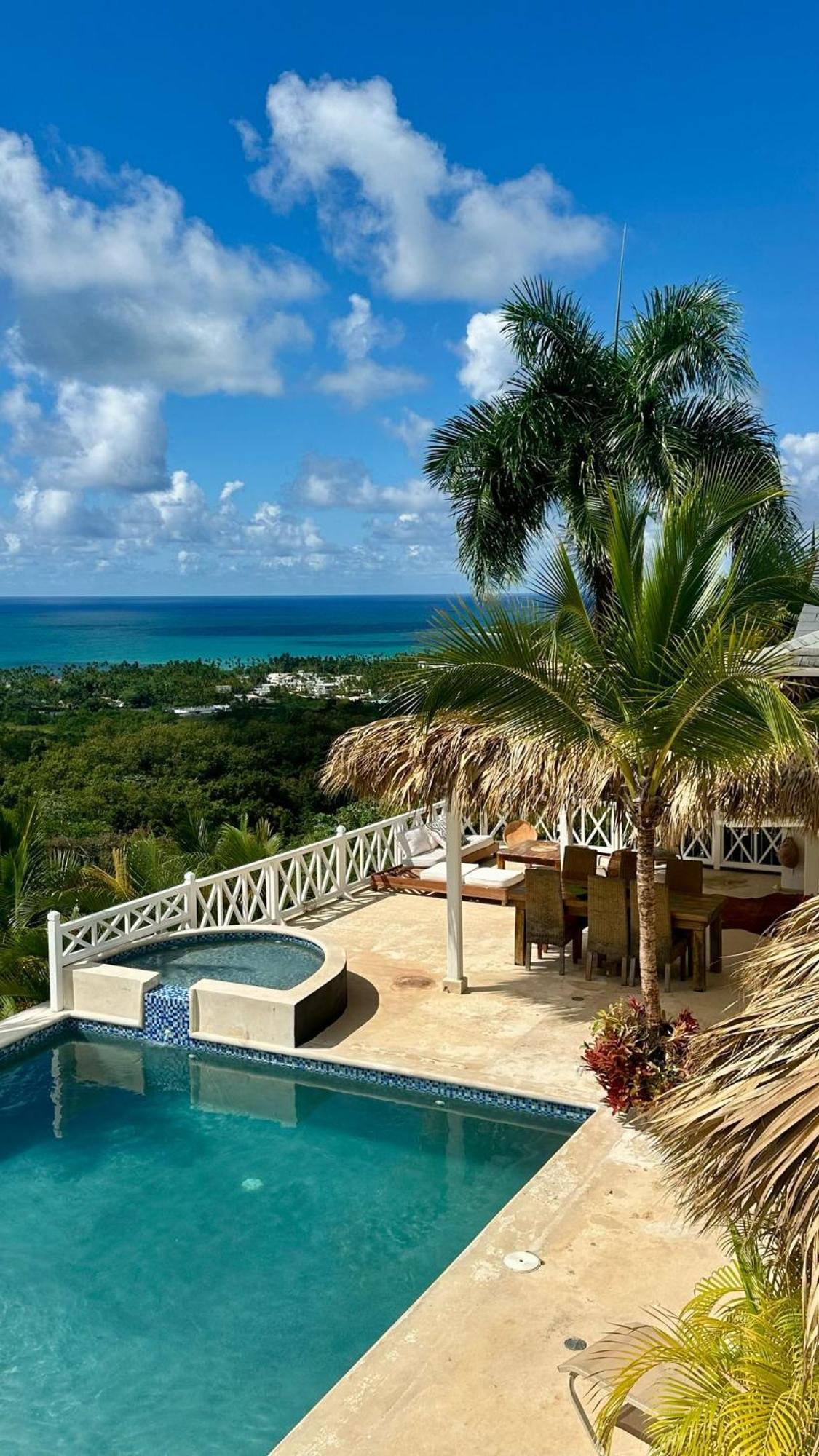 Villa Blanca Chambre D'Hotes Vue Sur Mer Las Terrenas Exteriér fotografie