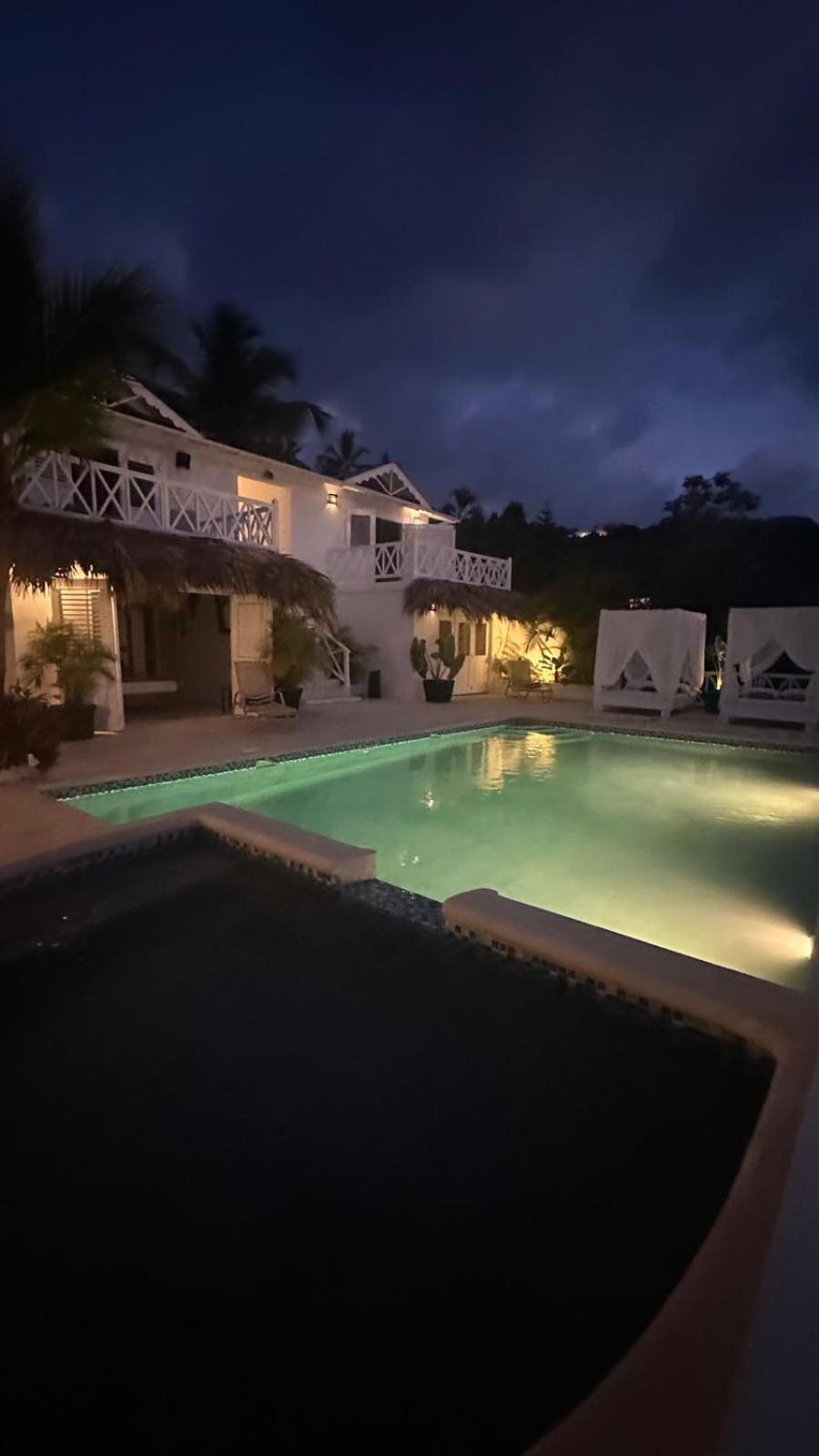 Villa Blanca Chambre D'Hotes Vue Sur Mer Las Terrenas Exteriér fotografie