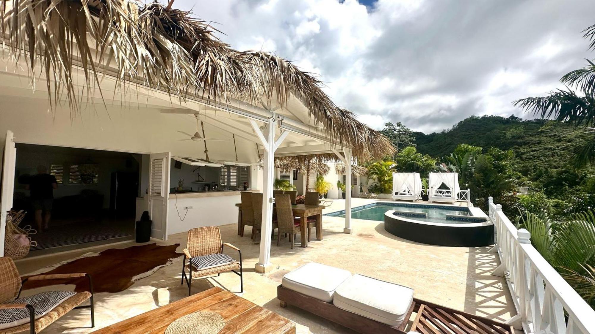 Villa Blanca Chambre D'Hotes Vue Sur Mer Las Terrenas Exteriér fotografie